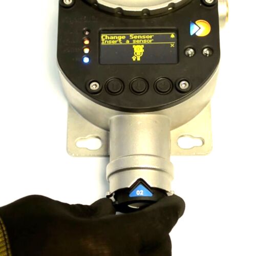 Gasdetektor Xgard IQ O2 Sensortausch